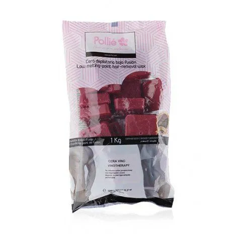 Pastillas Cera Caliente 1 kg - Vino - Pollié
