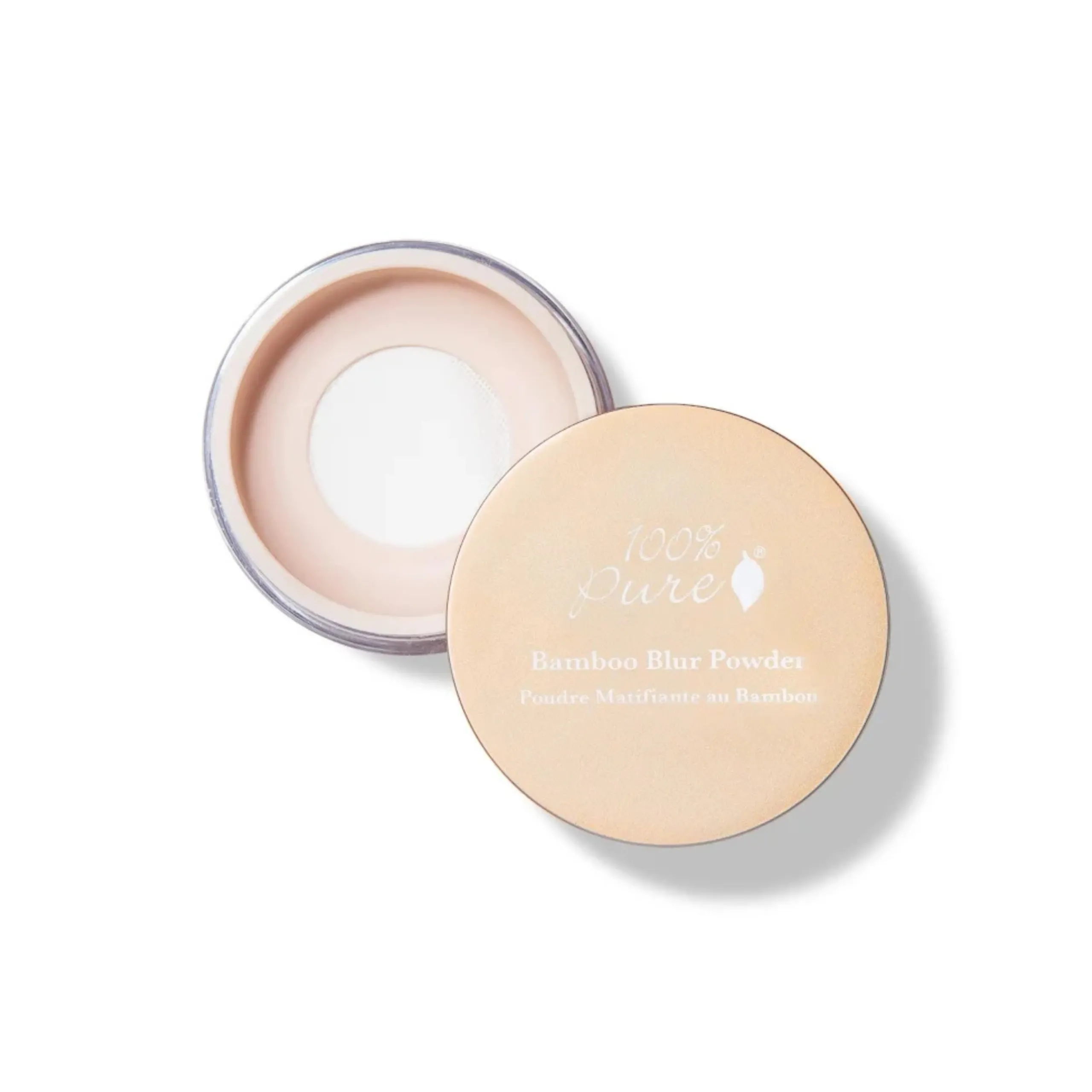 Polvo fijador matificante con sílice de bambú