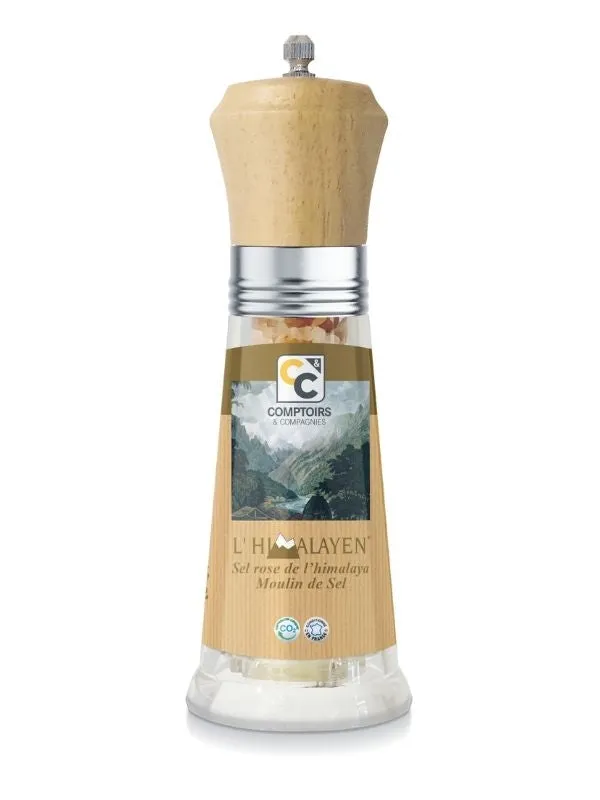Molino de sal rosa del Himalaya-70g-Comptoirs et Compagnies