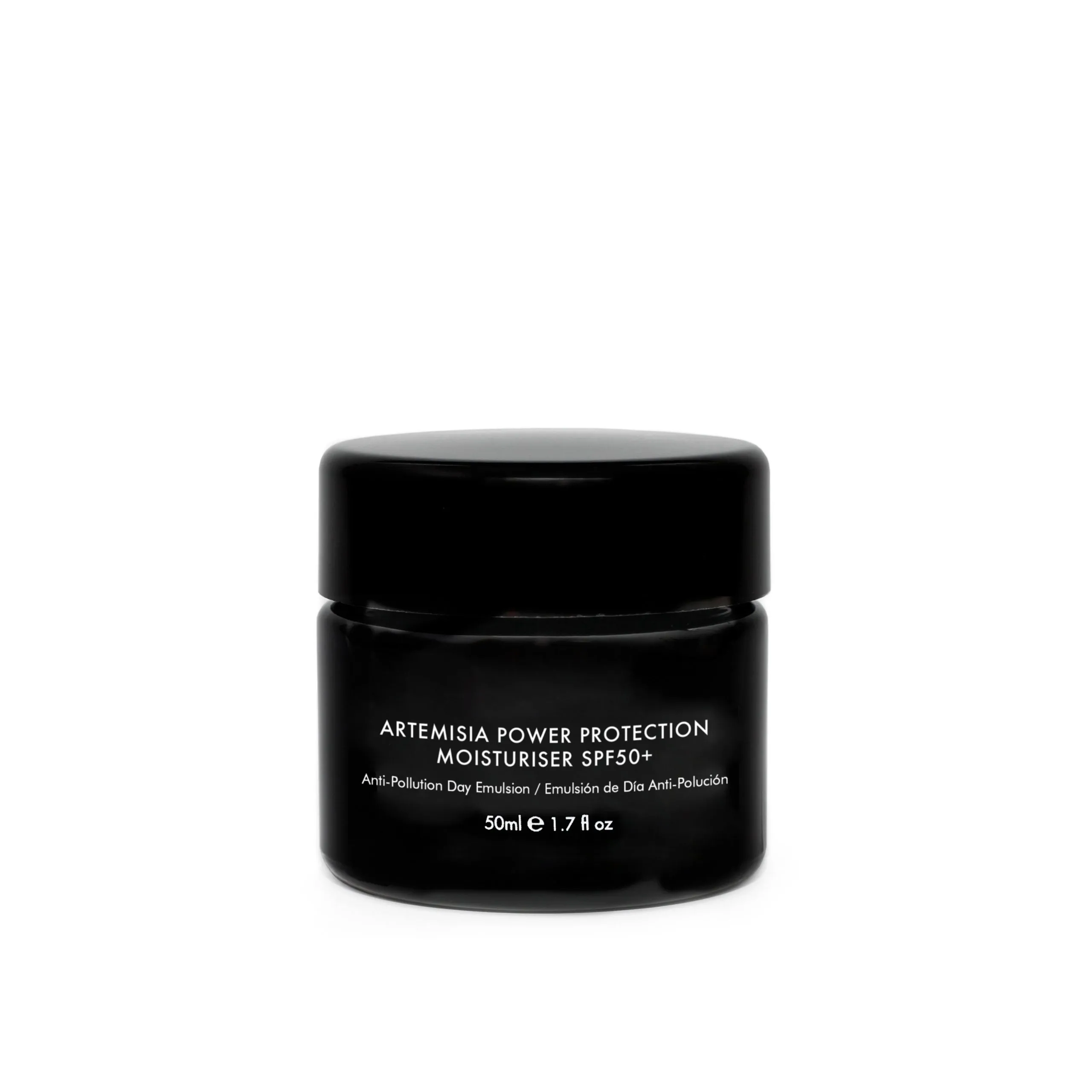 Crema hidratante facial con protección SPF50+ Artemisia