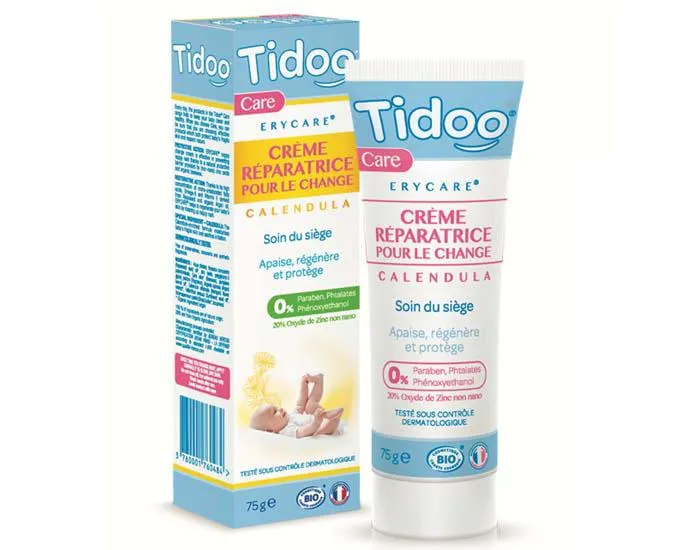 Crema de Cambio Reparadora Bio con Caléndula - 75 g - Tidoo