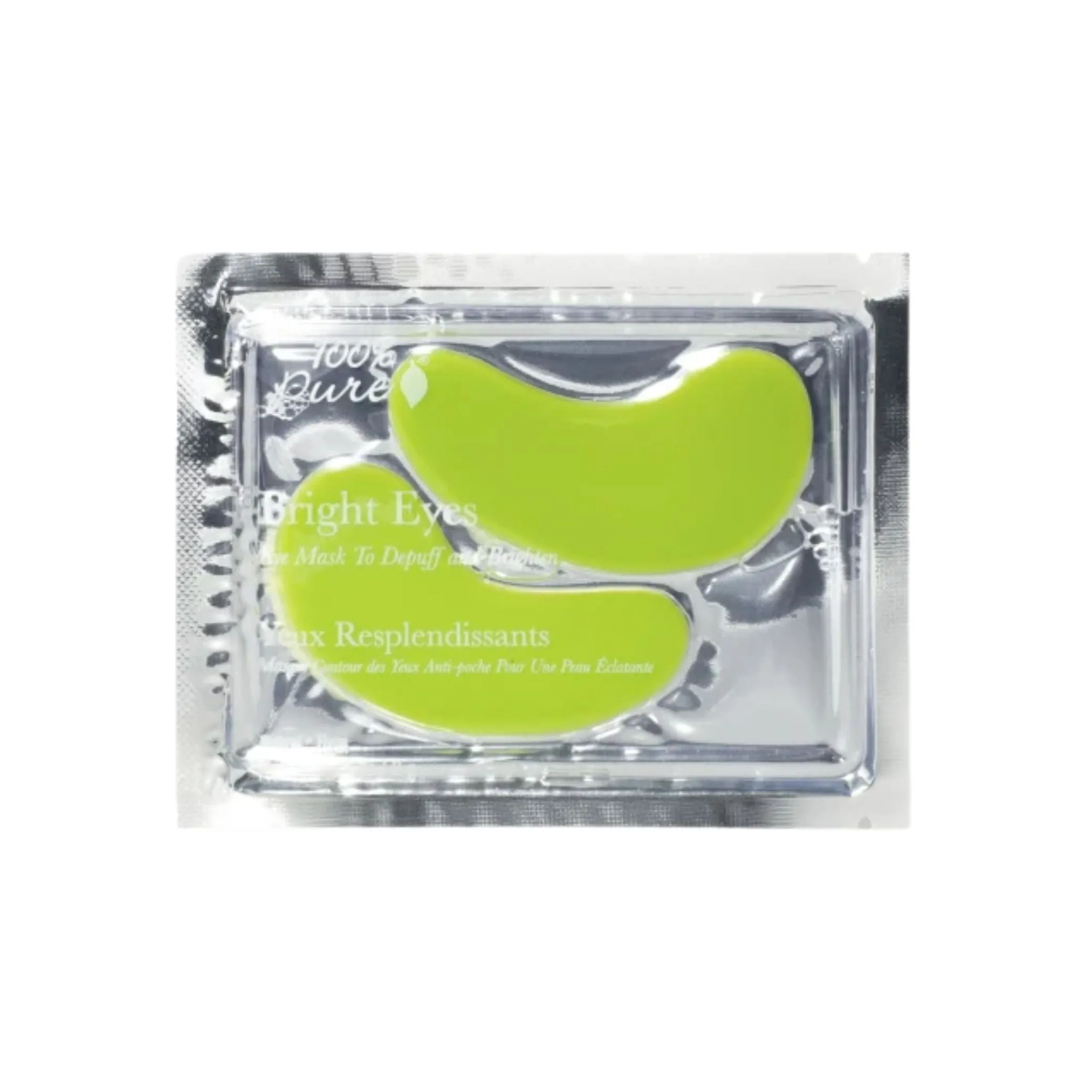 Parches descongestionantes con cafeína para ojos