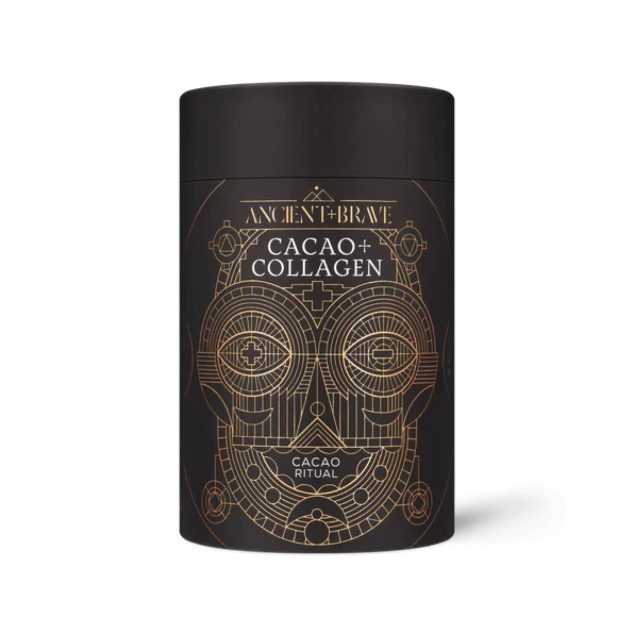 Suplemento en polvo de cacao y colágeno