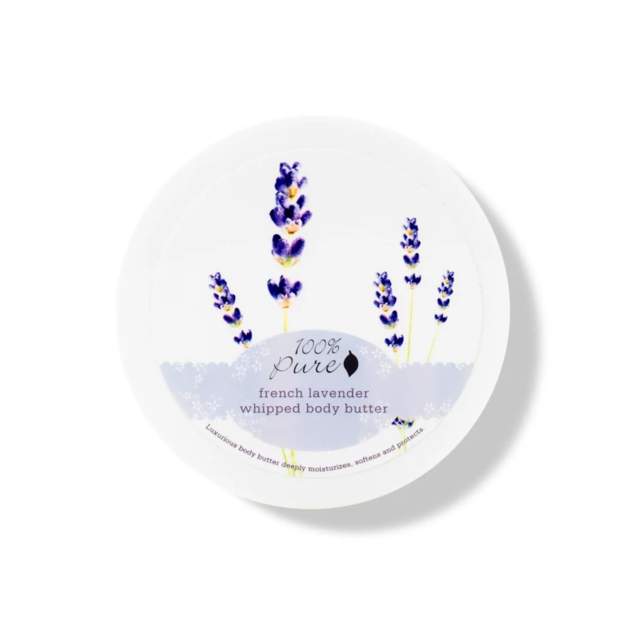 Manteca corporal nutritiva de lavanda, cacao y karité