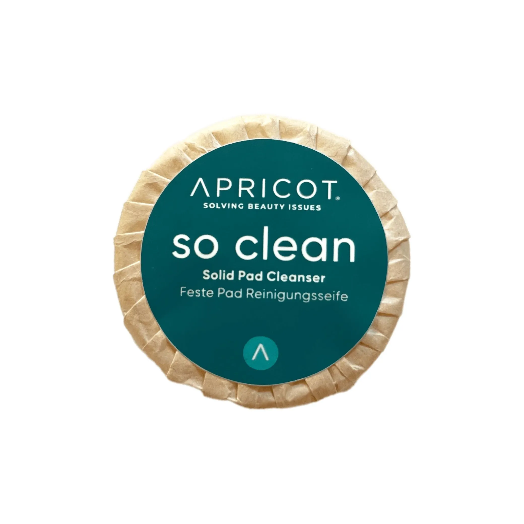 Pastilla limpiadora para parches de silicona Apricot