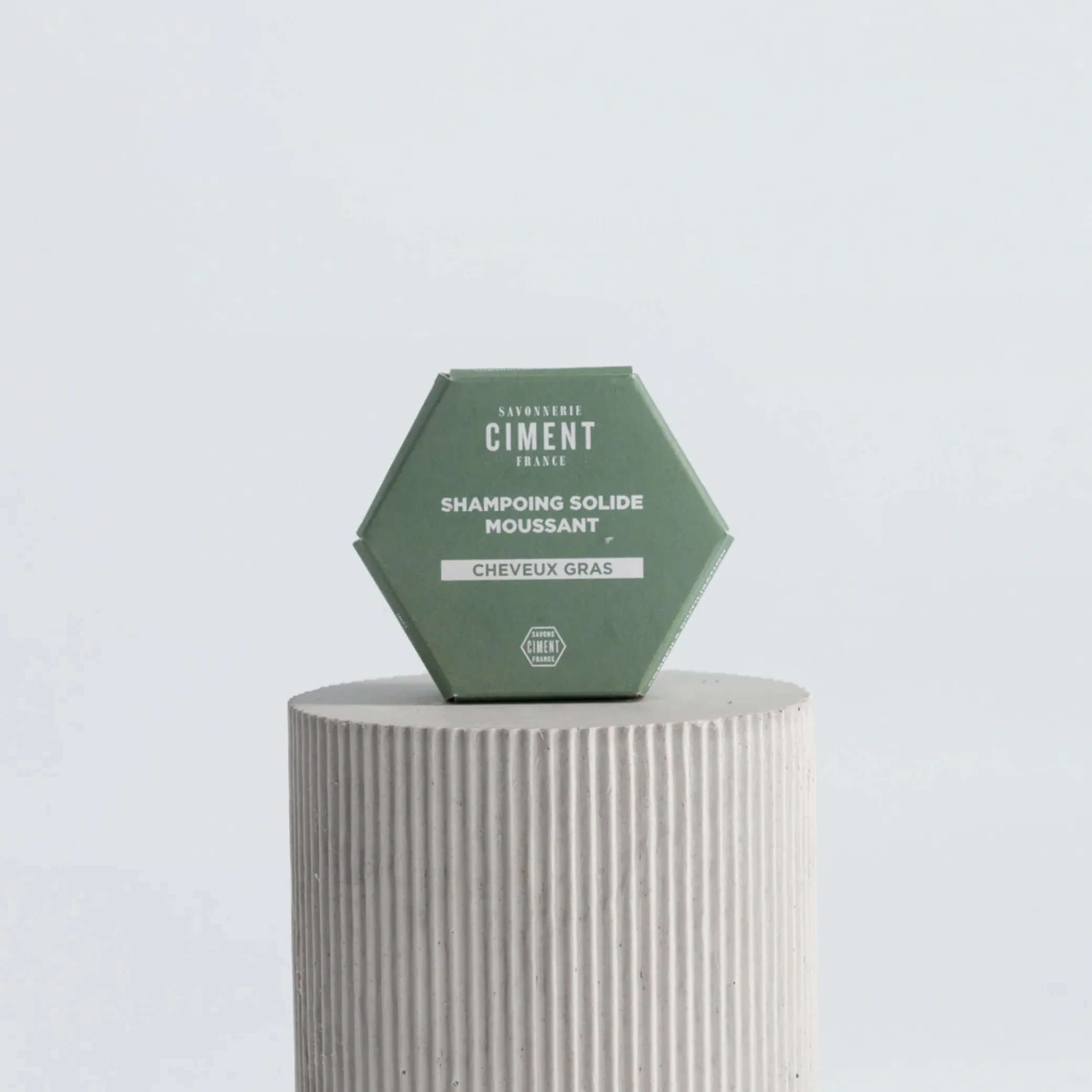 Champú sólido para cabello graso