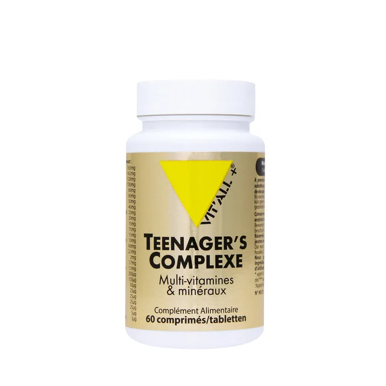 Complejo del Adolescente - 60 Comprimidos Vit'all+