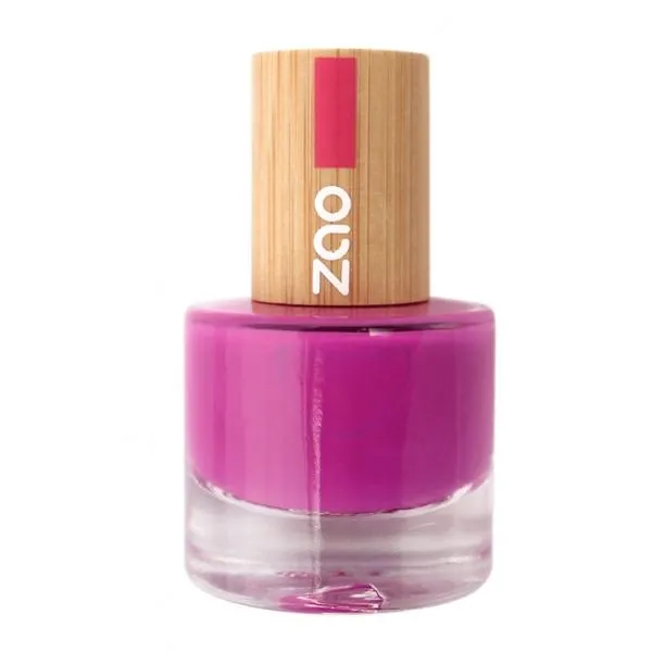 Esmalte de uñas orgánico - 661 Fucsia - 8 ml - Zao Make-up