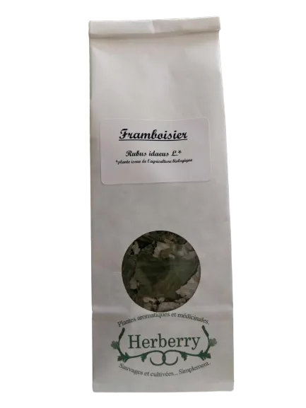 Hojas de Frambuesa Orgánica-20g-Herberry