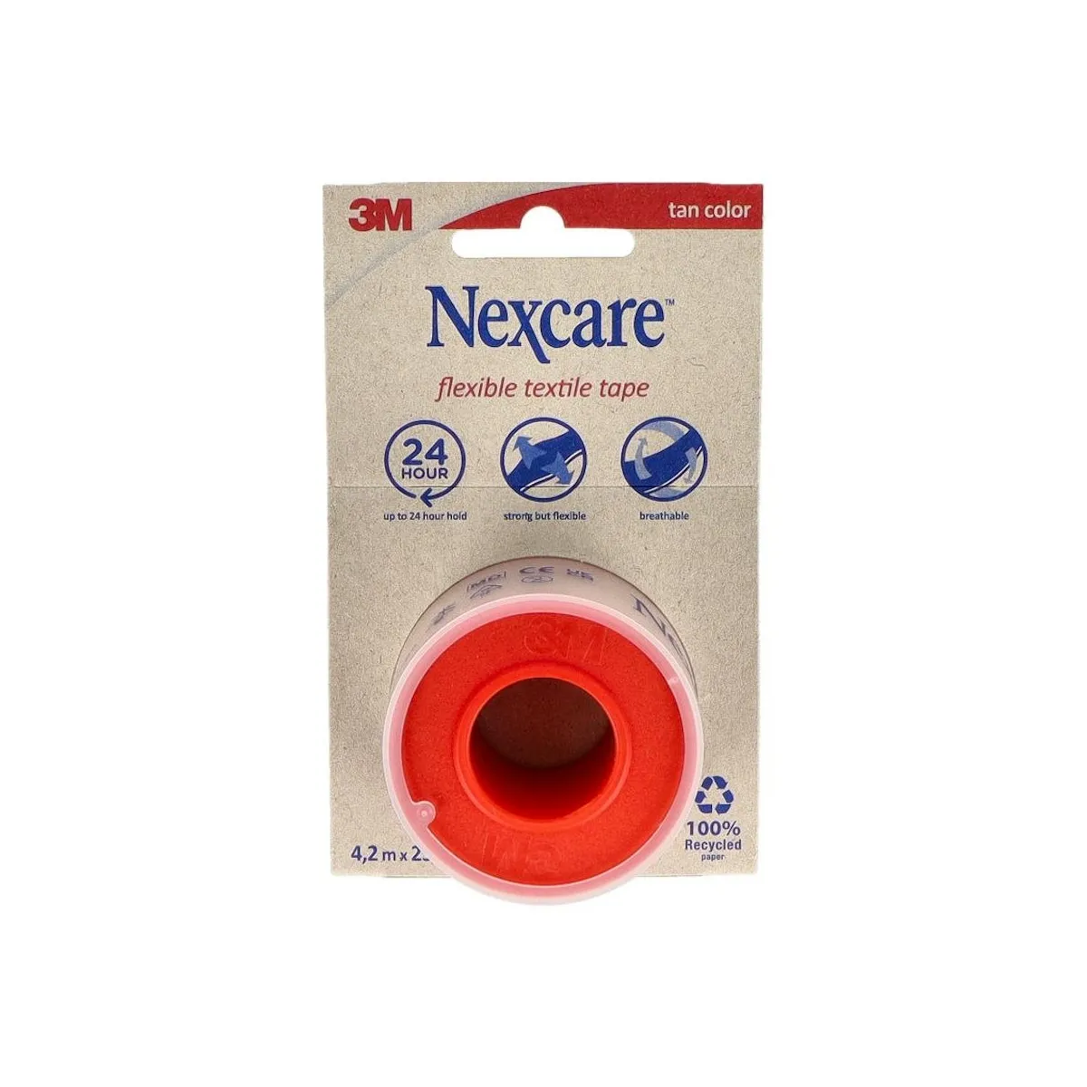 3m Nexcare Esparadrapo Tela Flexible 4,2 M X 2,50 Cm