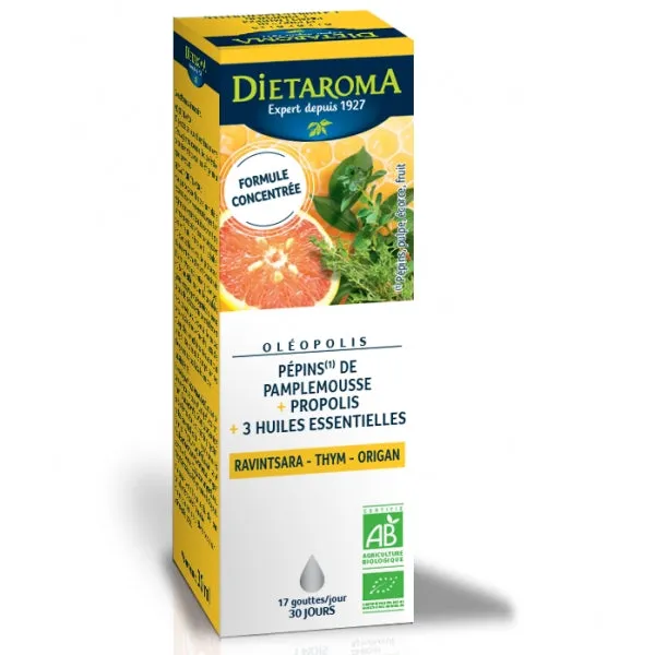 Gotas de inmunidad Oléopolis-Bote 30ml-Dietaroma