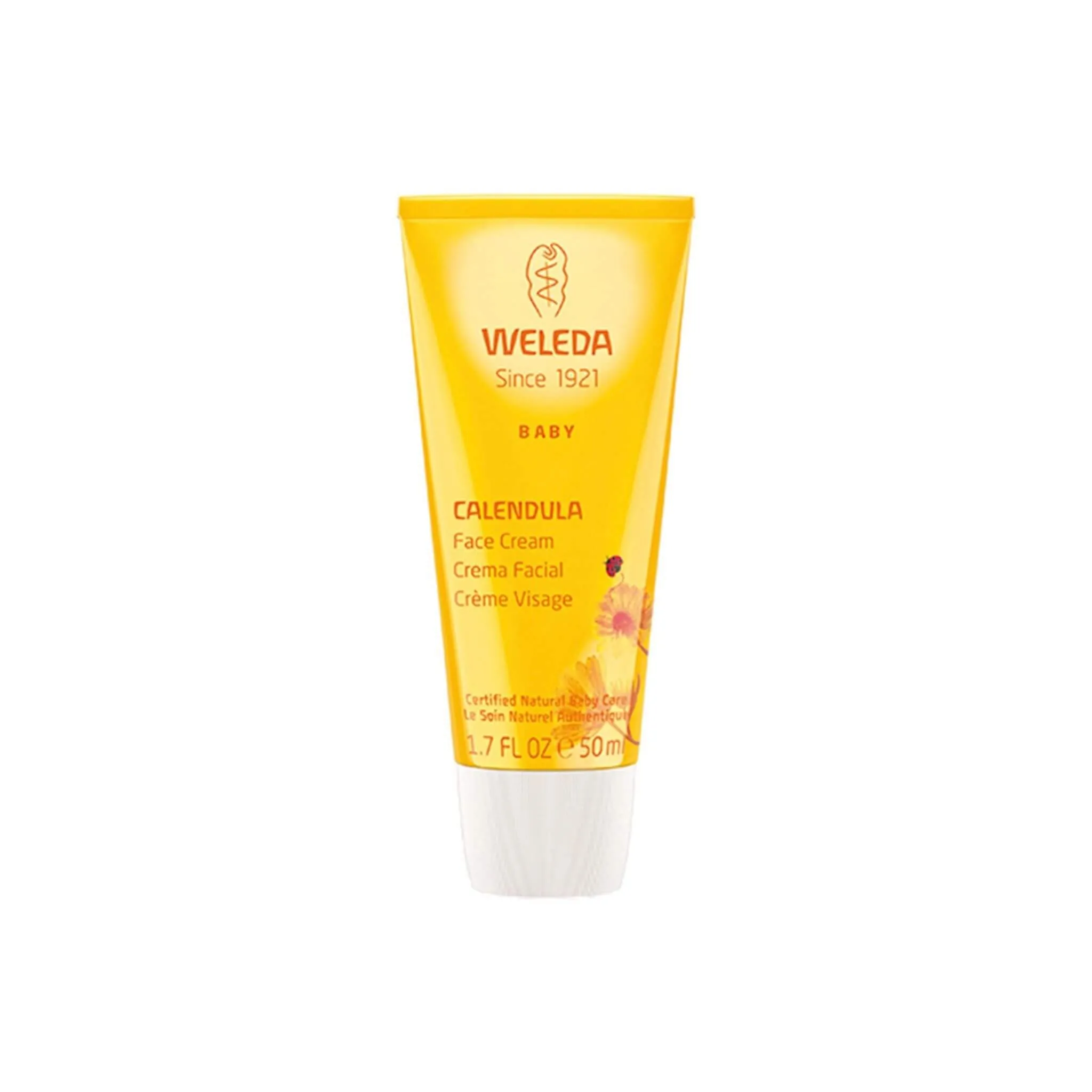 Crema facial de caléndula