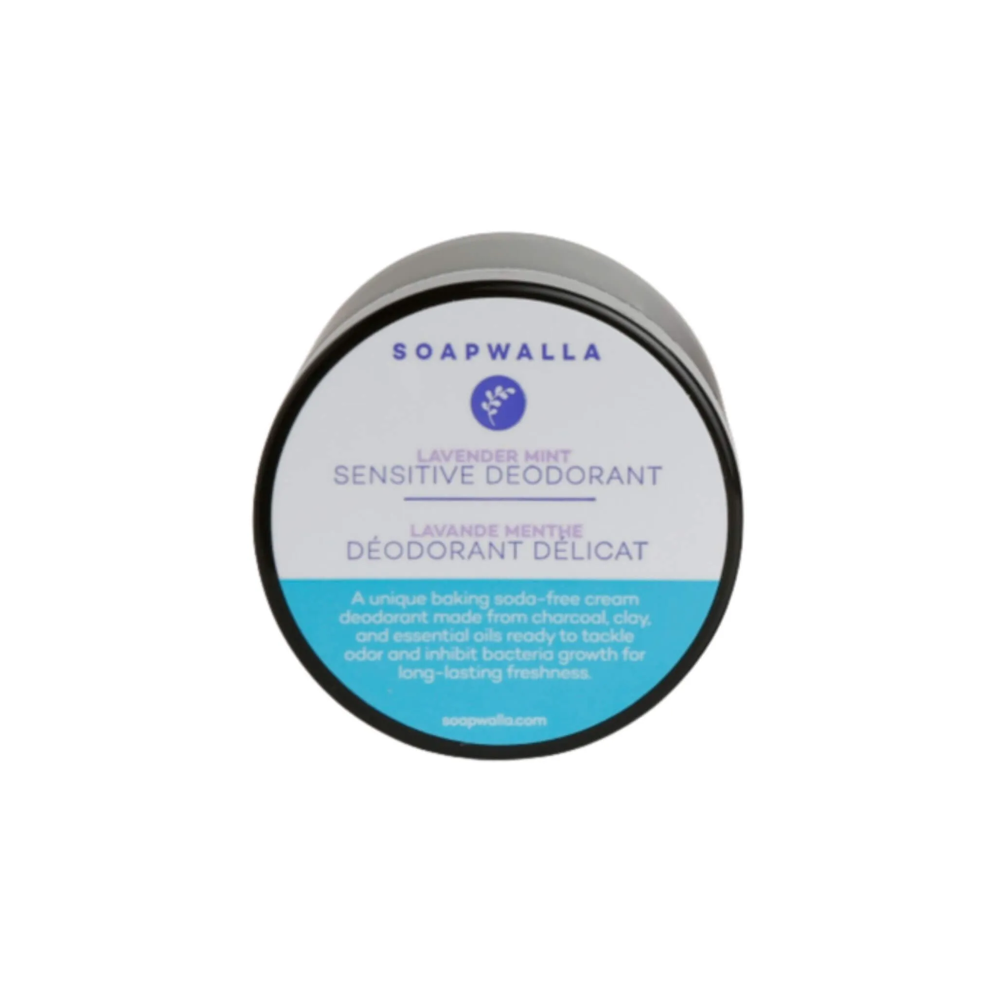 Desodorante en crema de lavanda para piel sensible