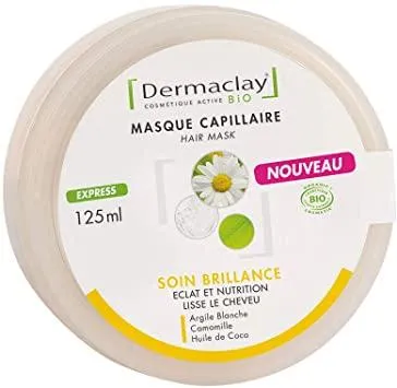 Mascarilla Cuidado Brillo Orgánica-125 ml-Dermaclay