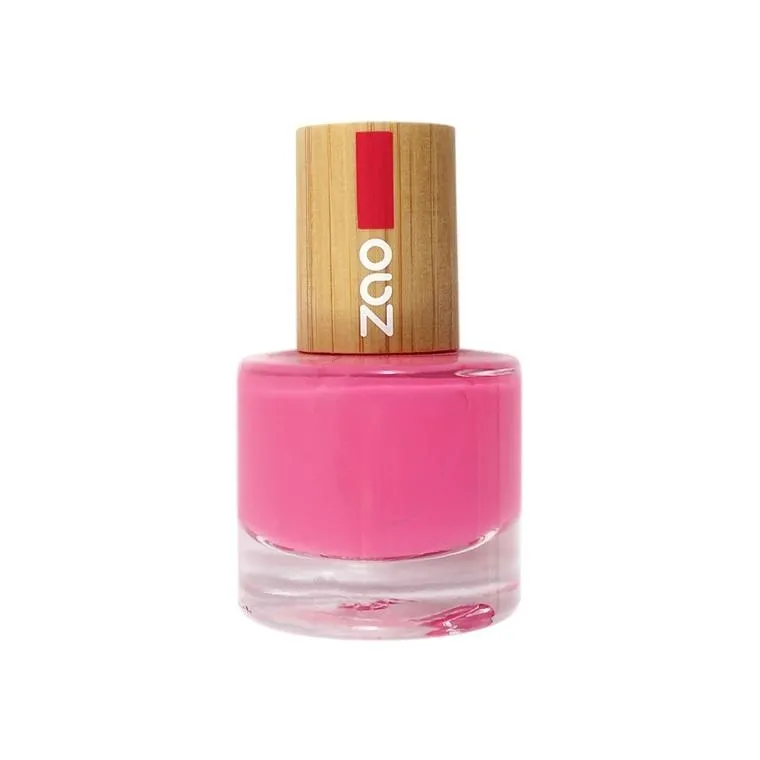 Esmalte de uñas orgánico - 657 Fuschia Rose - 8 ml - Zao Make-up