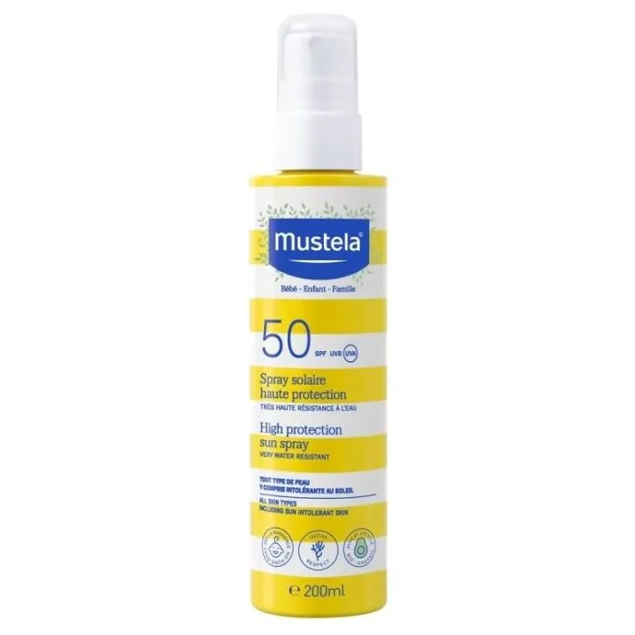 Leche Solar con Protección: Spf 50 200ml - Mustela