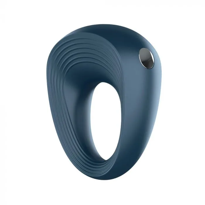 Anillo Vibrador Power Ring: Azul Oscuro - Satisfyer