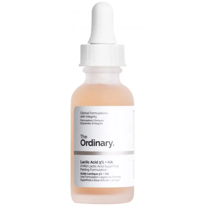 Sérum Facial Exfoliante con ácido Láctico - Lactic Acid 5% + Ha 2% - 30 ml - The Ordinary