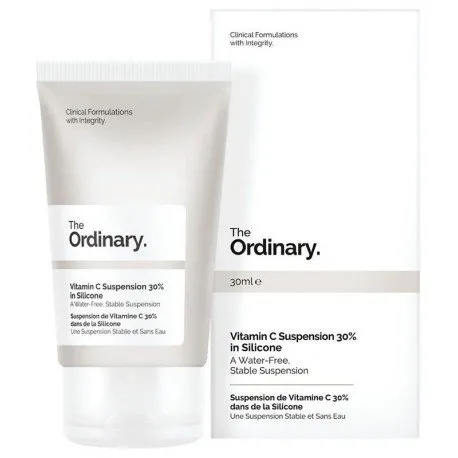 Crema Facial - Vitamina C en Suspension Al 30% en Silicona - 30 ml - The Ordinary