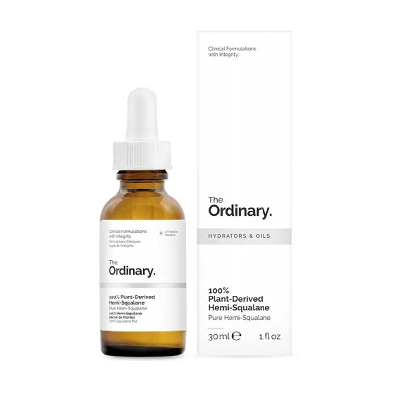 100% Hemi-escualano Derivado de Plantas - 100% Plant-derived Hemi-squalane 30 ml - The Ordinary