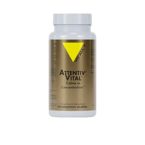 ATTENTIV' VITAL® - 60 Comprimidos - Vit'all+