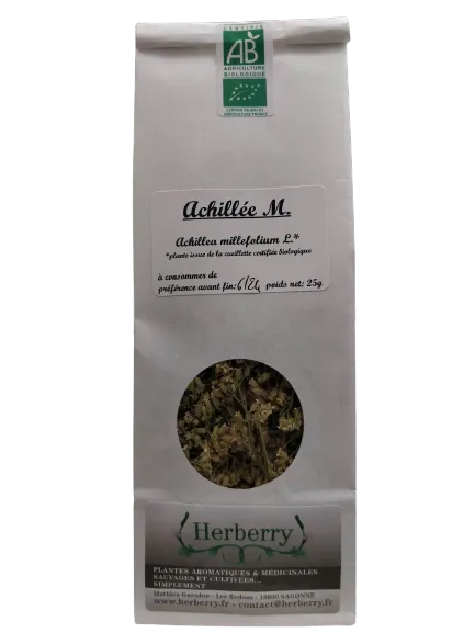 Milenrama orgánica-25g-Herberry