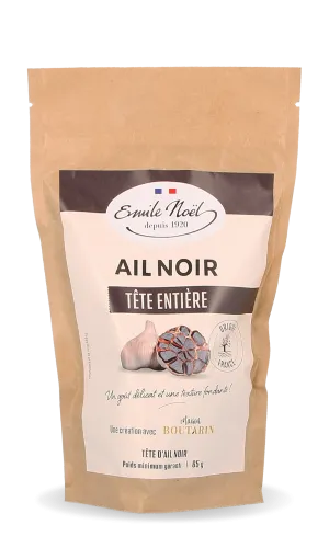 Ajo Negro Ecológico cabeza entera-65g-Emile Noël
