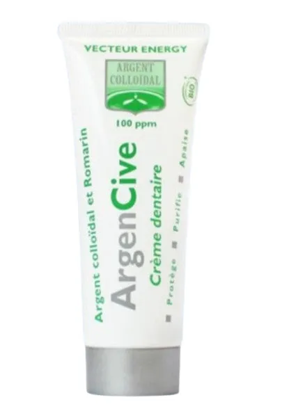Argencive - Crema dental de plata coloidal - Vector energético