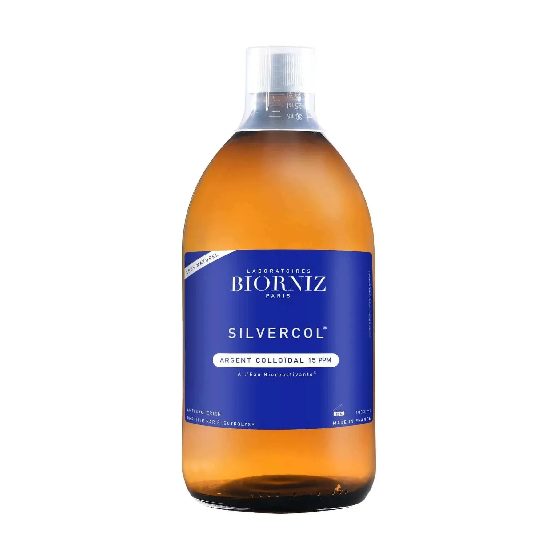 Plata Coloidal 15ppm-1 litro-Laboratoires Biorniz