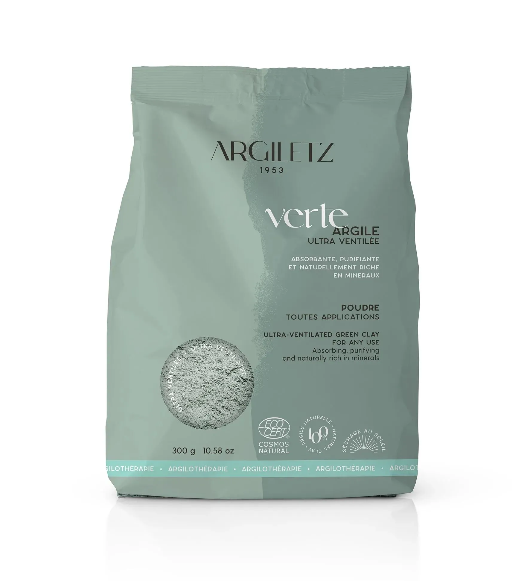 Arcilla verde ultra ventilada-300g-Argiletz