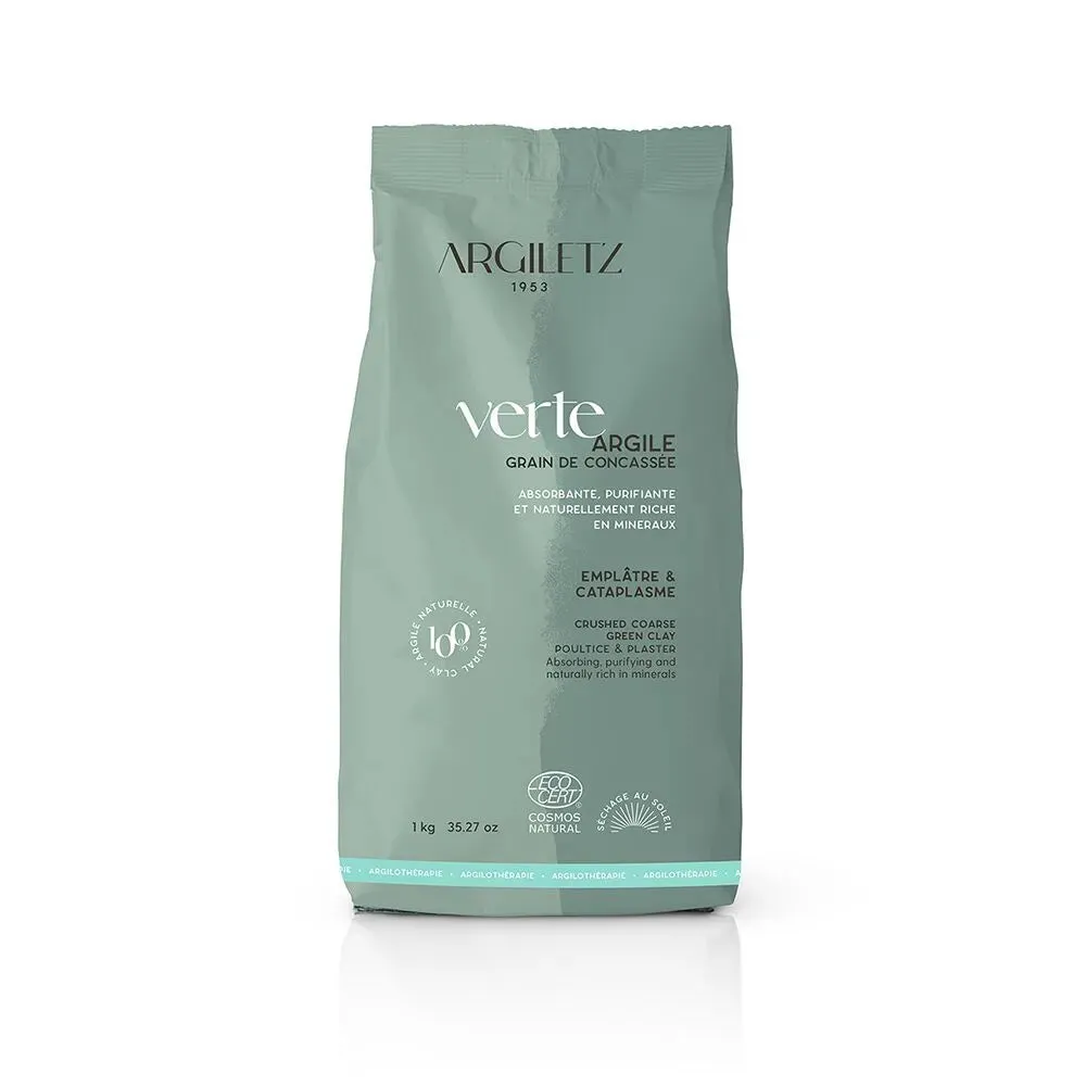 Arcilla verde triturada-1 o 3kg-Argiletz