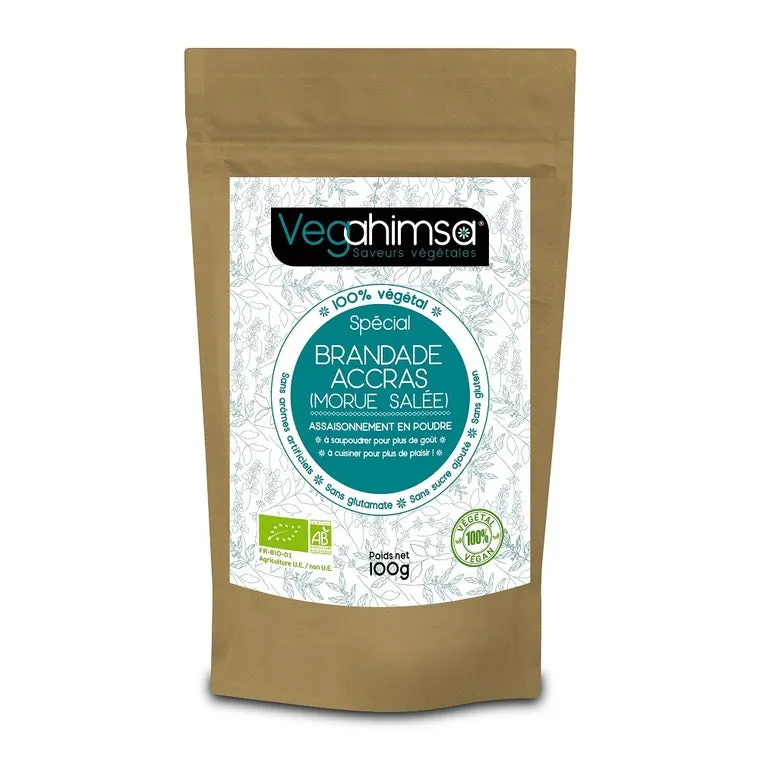 Condimento vegetal especial brandada, Accras-100g-VegaHimsa