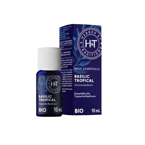 Albahaca Tropical Orgánica-10ml-Hierbas y tradiciones