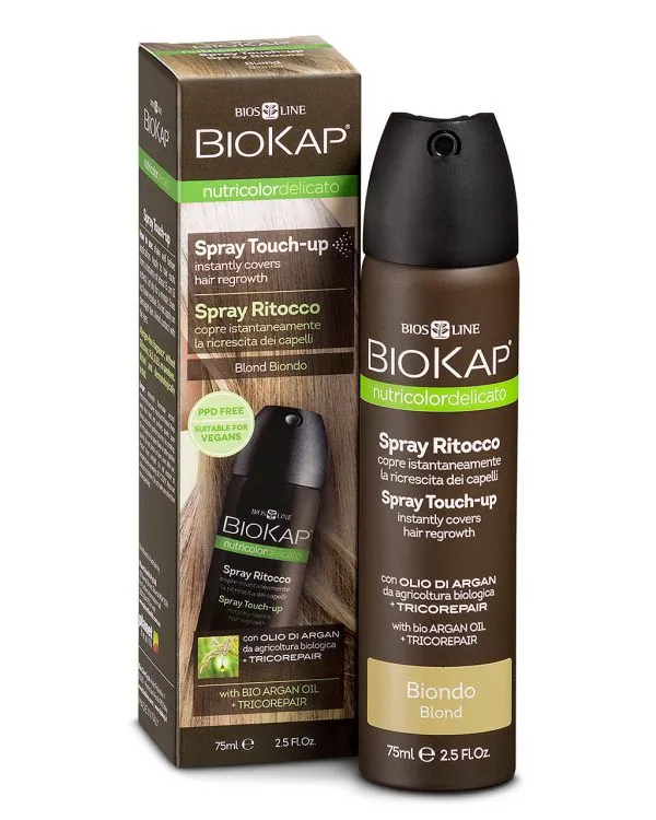Spray Retoque Rubio Delicado - 75 ml - Biokap