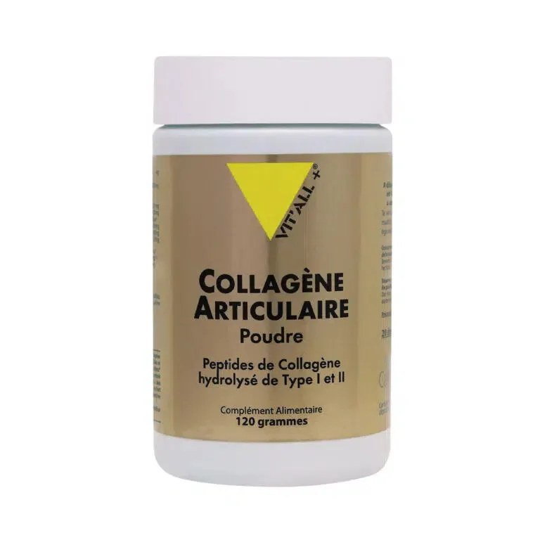 Colágeno articular en polvo-Tipo I y II-120g-Vit'all+