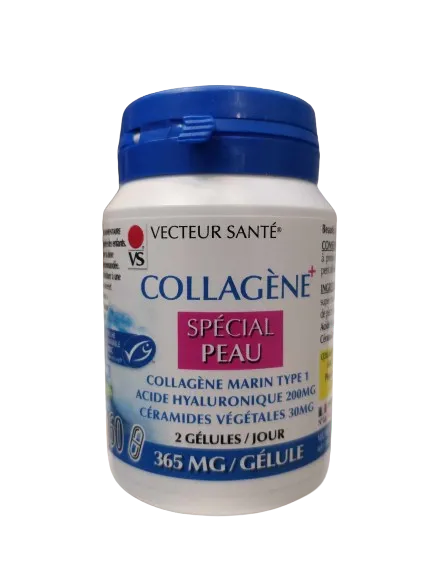 Colágeno especial piel tipo 1-60 cápsulas-Vector de salud