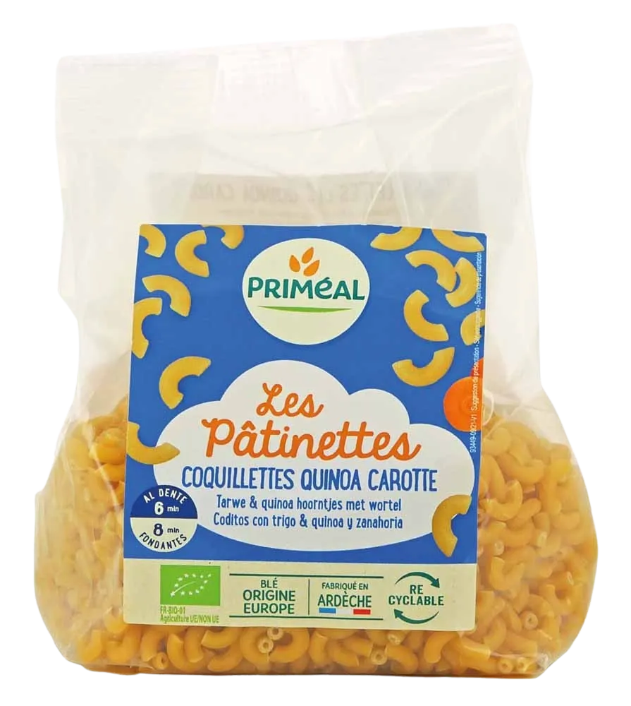 Quinua Bio-Cáscaras De Zanahoria-250g-Priméal