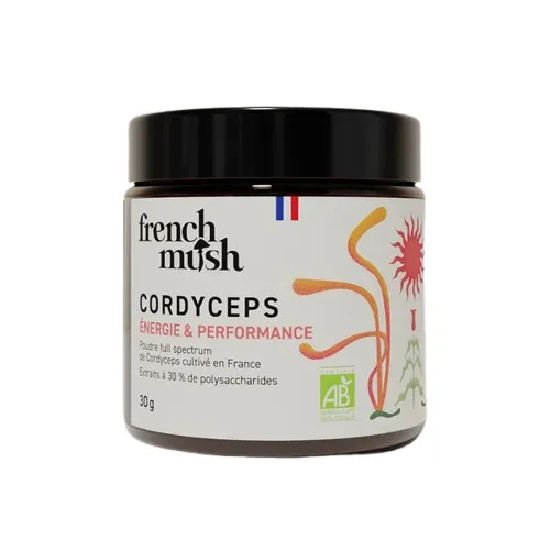 Cordyceps orgánico en polvo-30g-Papilla francesa