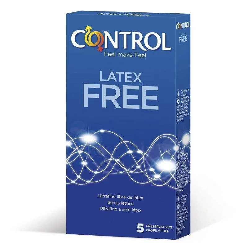 Condones Free sin Látex 5 Uds - Control