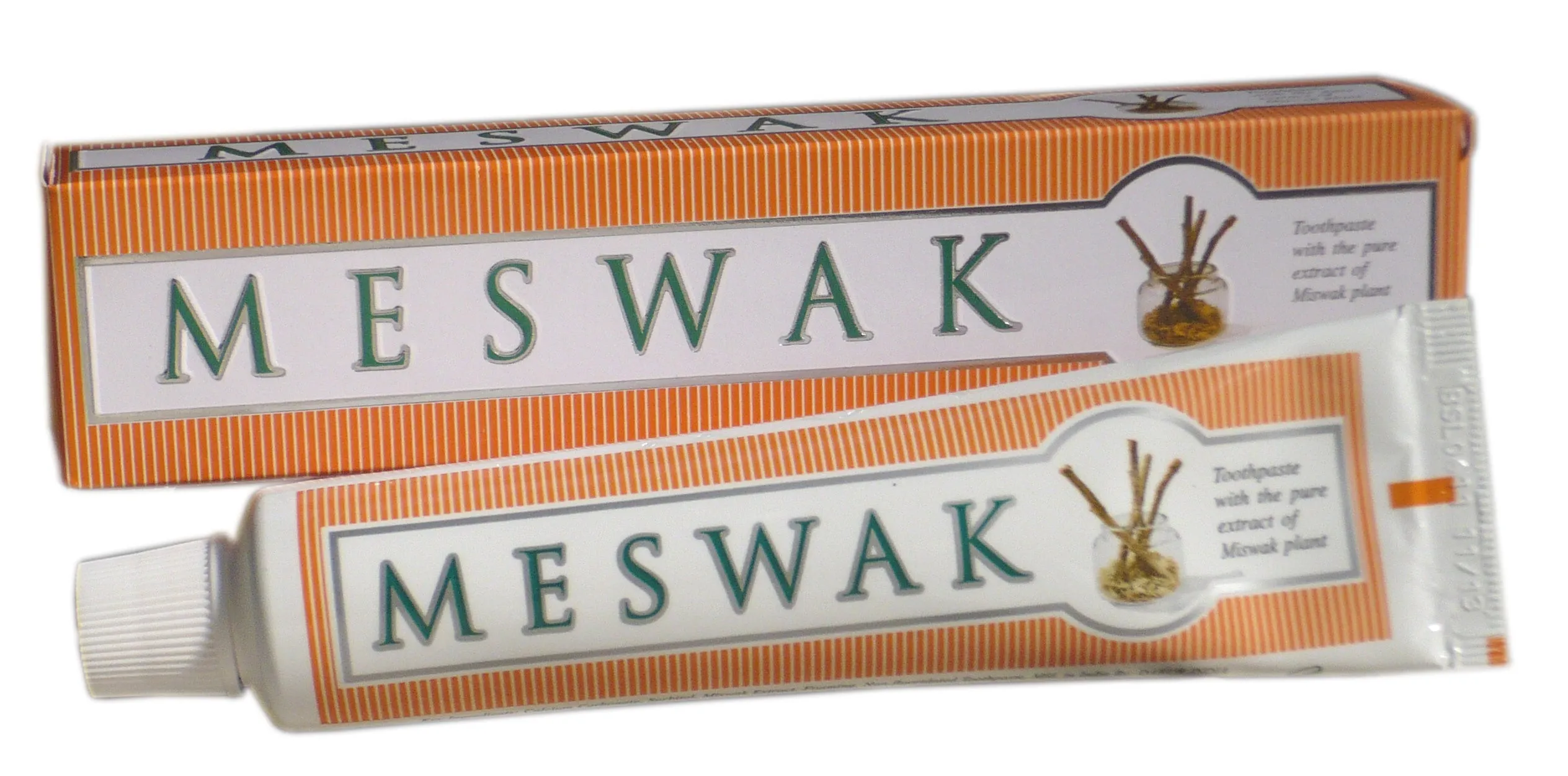 Pasta de dientes ayurvédica con Meswak-100g-Kerala Nature