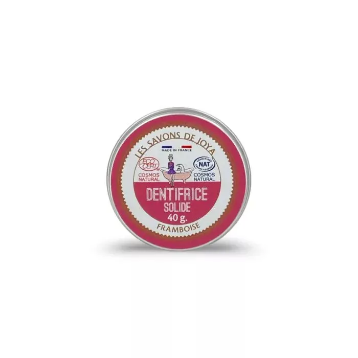 Pasta de Dientes Sólida con Frambuesa-40g-Les Soaps de Joya