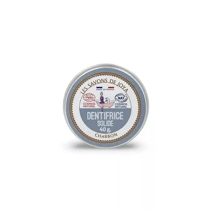 Pasta de dientes sólida de carbón - 40g - Jabones Joya