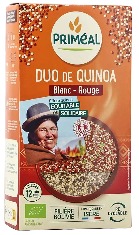 Dúo de Quinua Orgánica-500g-Priméal