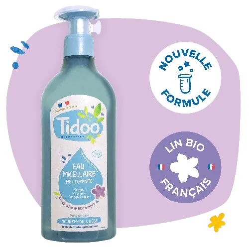 Agua Limpiadora Micelar Bio con Extracto de Linaza-500ml-Tidoo