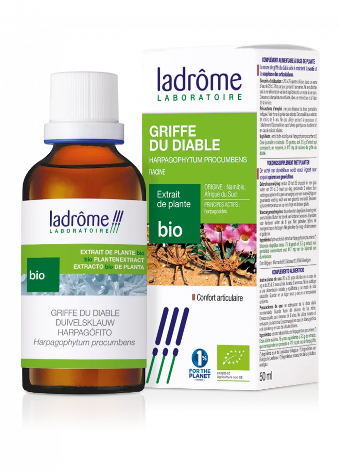 Extracto de garra del diablo-Harpagophytum-50ml-Ladrôme