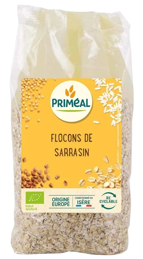 Copos de trigo sarraceno orgánico-350g-Priméal
