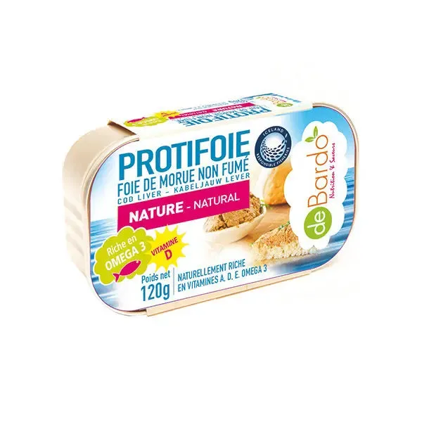 Hígado De Bacalao Nature-Protifoie-120g-De bardo