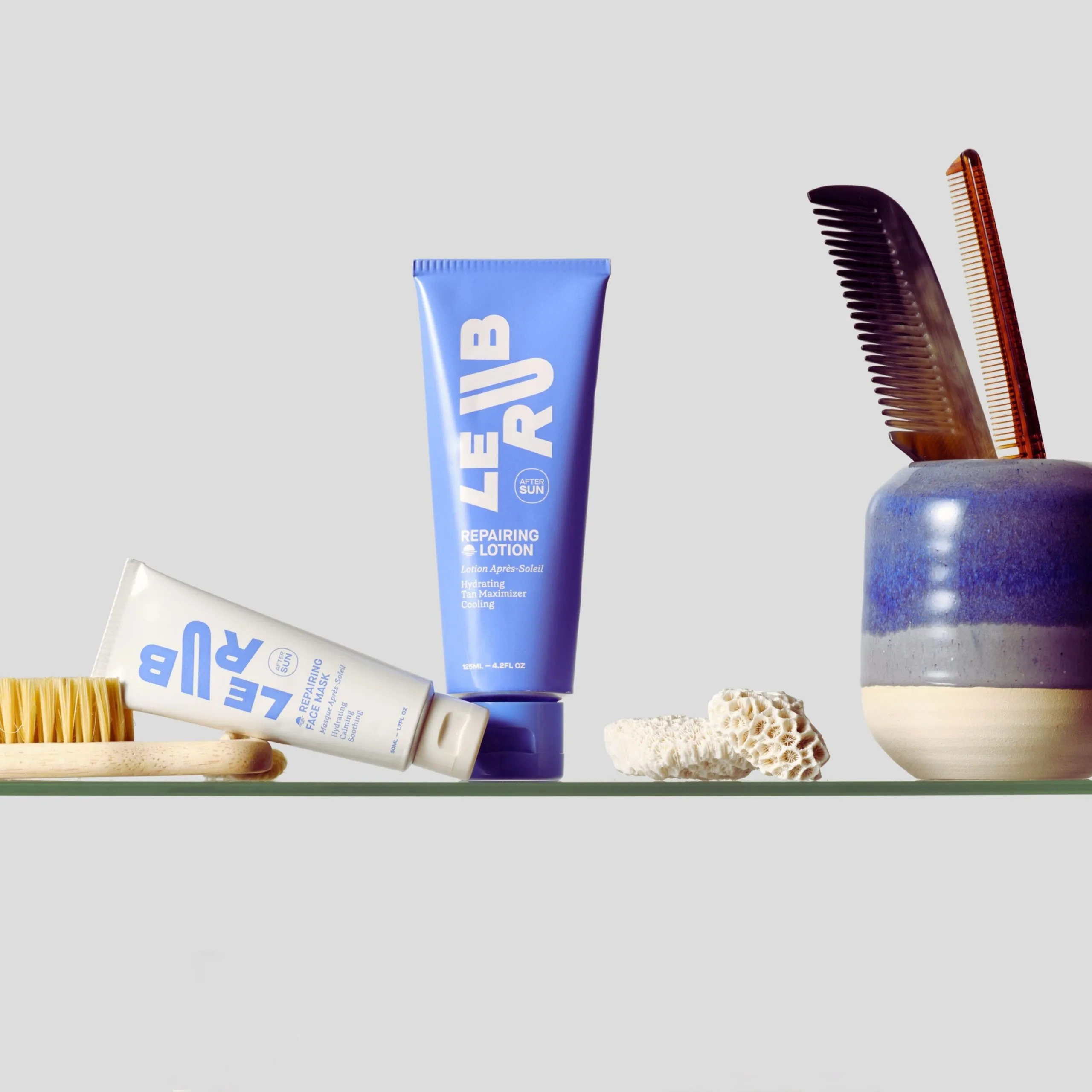 Loción corporal reparadora after sun