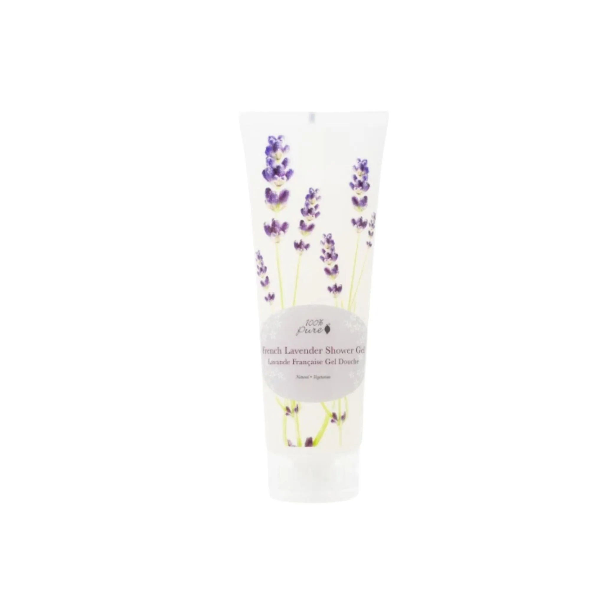 Gel de ducha con lavanda y aceite de coco