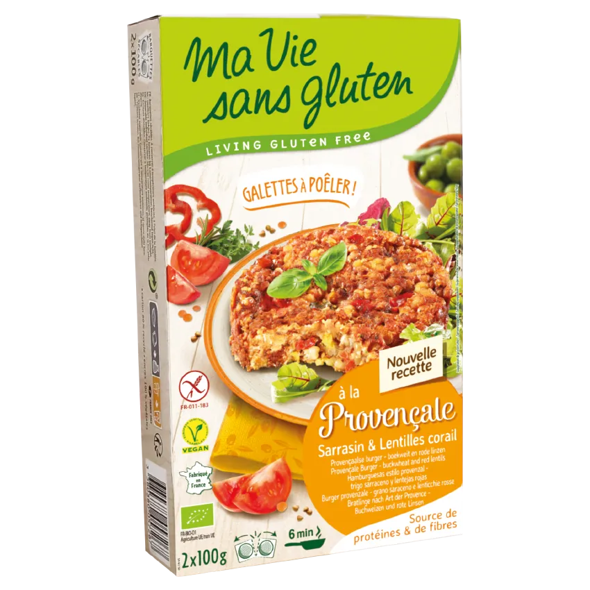 Galettes provenzales SIN GLUTEN-2x100g-Mi vida sin gluten